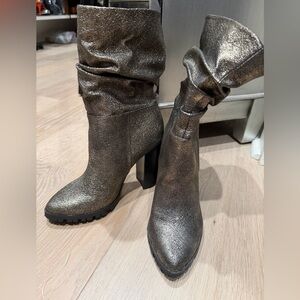 Katy Perry Raina Metallic Boots